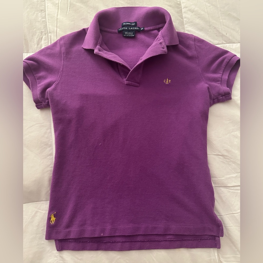 Ralph Lauren The Skinny Polo 💜🐎✨